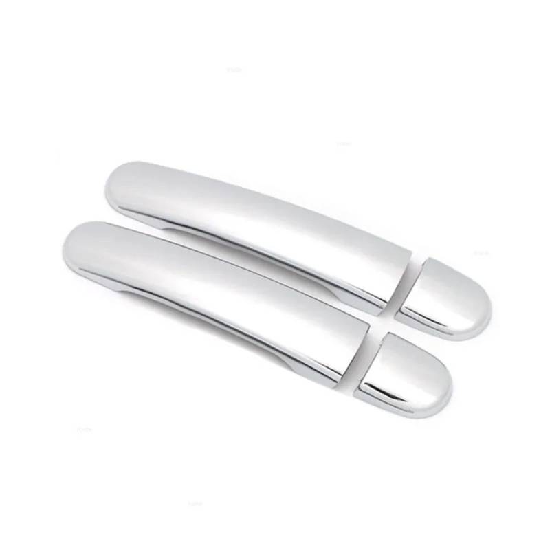 Exterieur Auto Türgriff Für Seat Für Leon Für MK1 Für Toledo Für Ibiza Für Arosa Für Cordoba Für Vario Für Altea Außentürgriffabdeckung Auto Außentürgriff(Silver 3) von WANSONGHUI