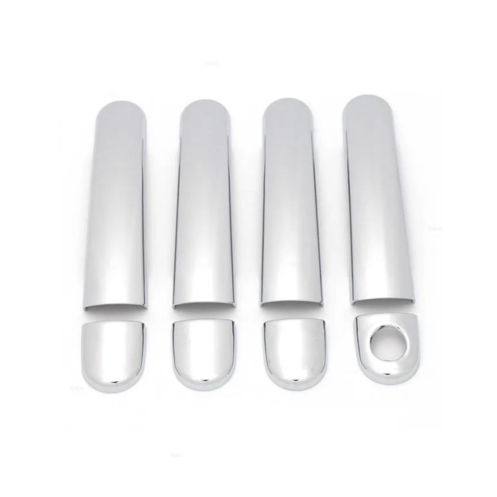 Exterieur Auto Türgriff Für Seat Für Leon Für MK1 Für Toledo Für Ibiza Für Arosa Für Cordoba Für Vario Für Altea Außentürgriffabdeckung Auto Außentürgriff(Silver A) von WANSONGHUI
