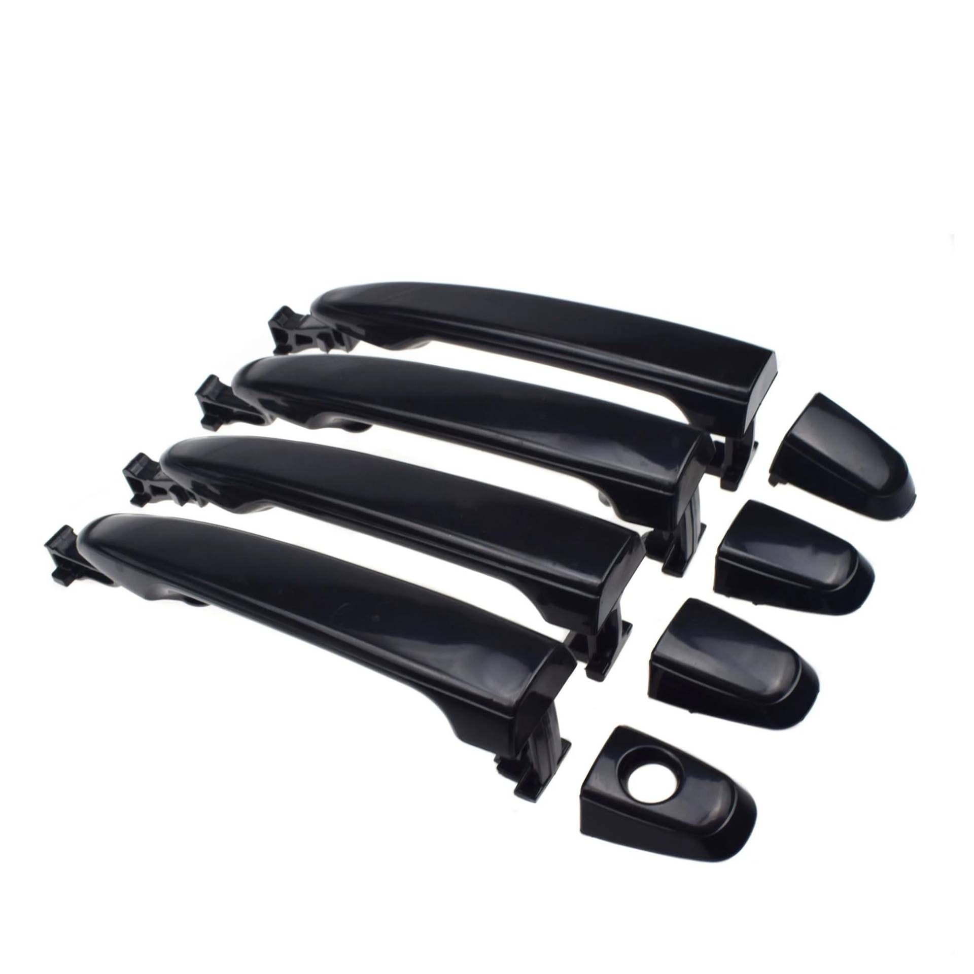 Exterieur Auto Türgriff Für Toyota Für 4Runner Für Avalon Für Camry Für Highlander Für Land Cruiser Für Sienna Für Tacoma Außentürgriff Auto Außentürgriff(Front Rear 4 Sides) von WANSONGHUI