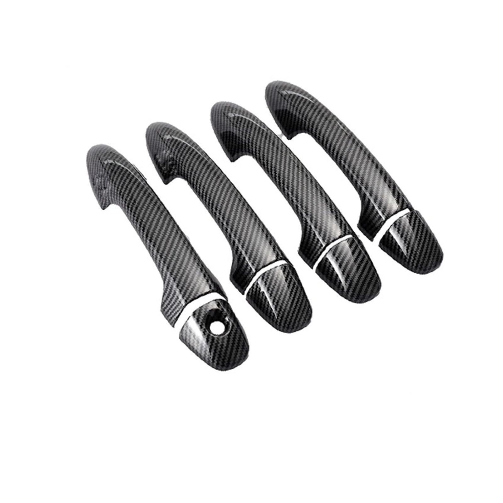 Exterieur Auto Türgriff Für Toyota Für Yaris Für Vios Für XP150 Für Facelift 2018-2022 Autotürgriffe Abdeckung Außenkratzzubehör Auto Außentürgriff(B Handle 1 Keyhole) von WANSONGHUI