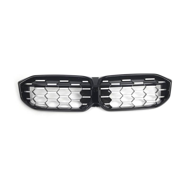 Facelift Grill Für 3 Serie G20 G21 G28 2022-2024 51719632871 51117933177 Diamant Sltyle Front Stoßstange Niere Grille Mesh Grill ABS Kühlergrill Passend(Black Silver) von WANSONGHUI