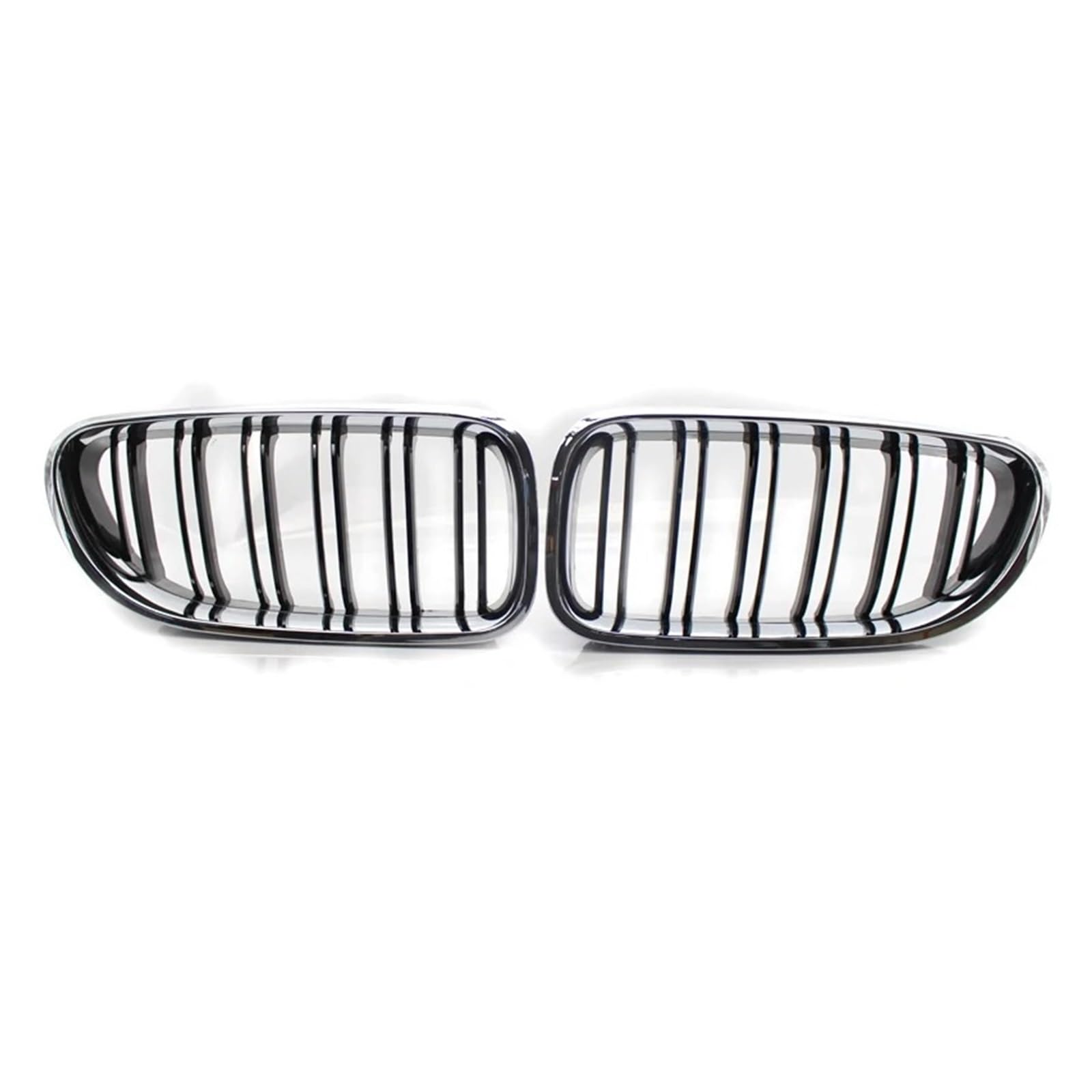Facelift Grill Für 6 Series Für M6 640i 650i F06 F12 F13 2011-2017 Glanz Silber Auto Vorderen Stoßfänger Nieren Gitter Grill Doppel Lamellen Ersatz Kühlergrill Passend Facelift Grill Für 6 Series Für M6 640i 650i F06 F12 F13 2011-2017 Glanz Silber Auto Vorderen Stoßfänger Nieren Gitter Grill Doppel Lamellen Ersatz Kühlergrill Passend von WANSONGHUI