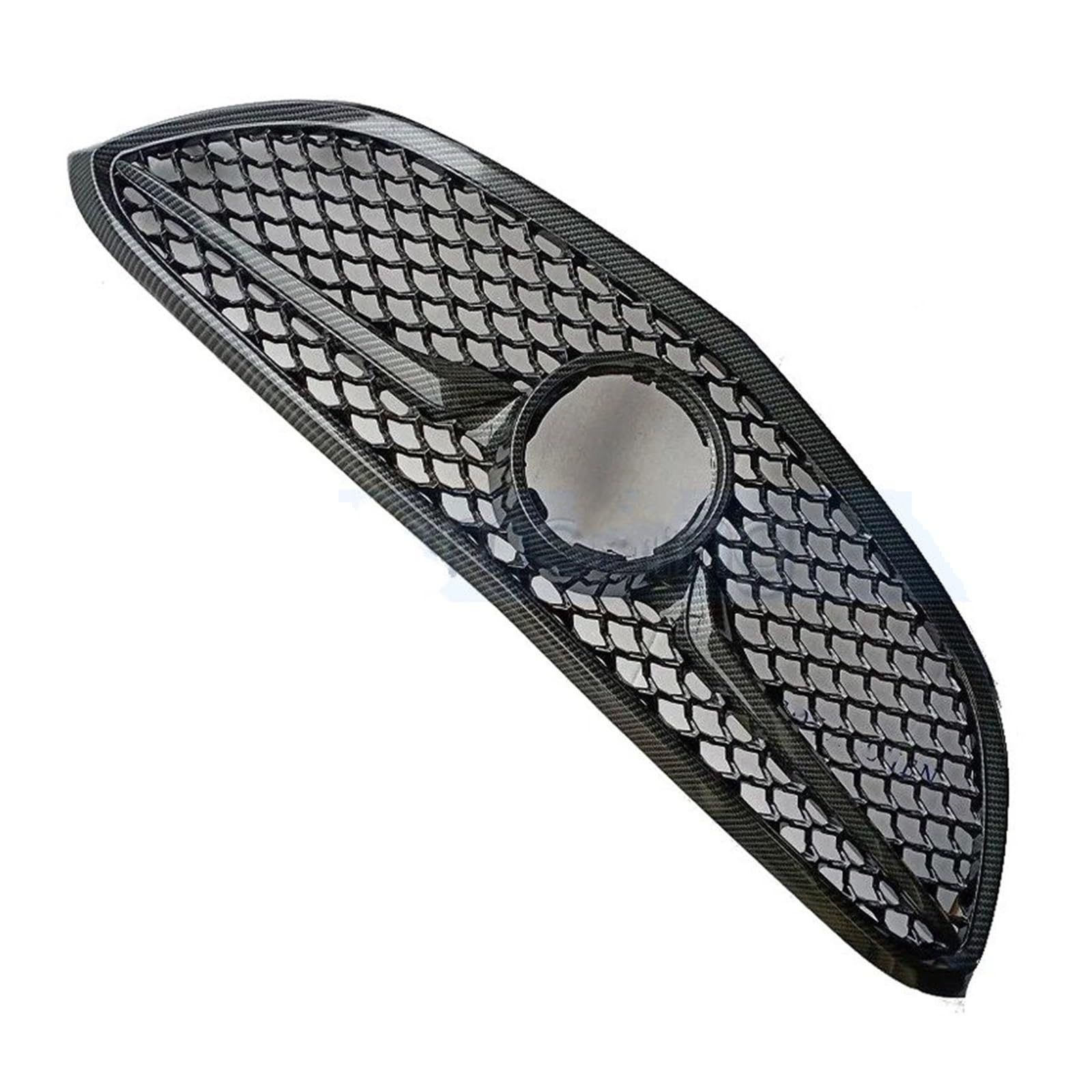 Facelift Grill Für Buick Für Verano 2014 2015 2016 2017 Auto Front Stoßstange Grill Maske Kühlergrill Racing Grills Kühlergrill Passend(Carbon Fiber) von WANSONGHUI