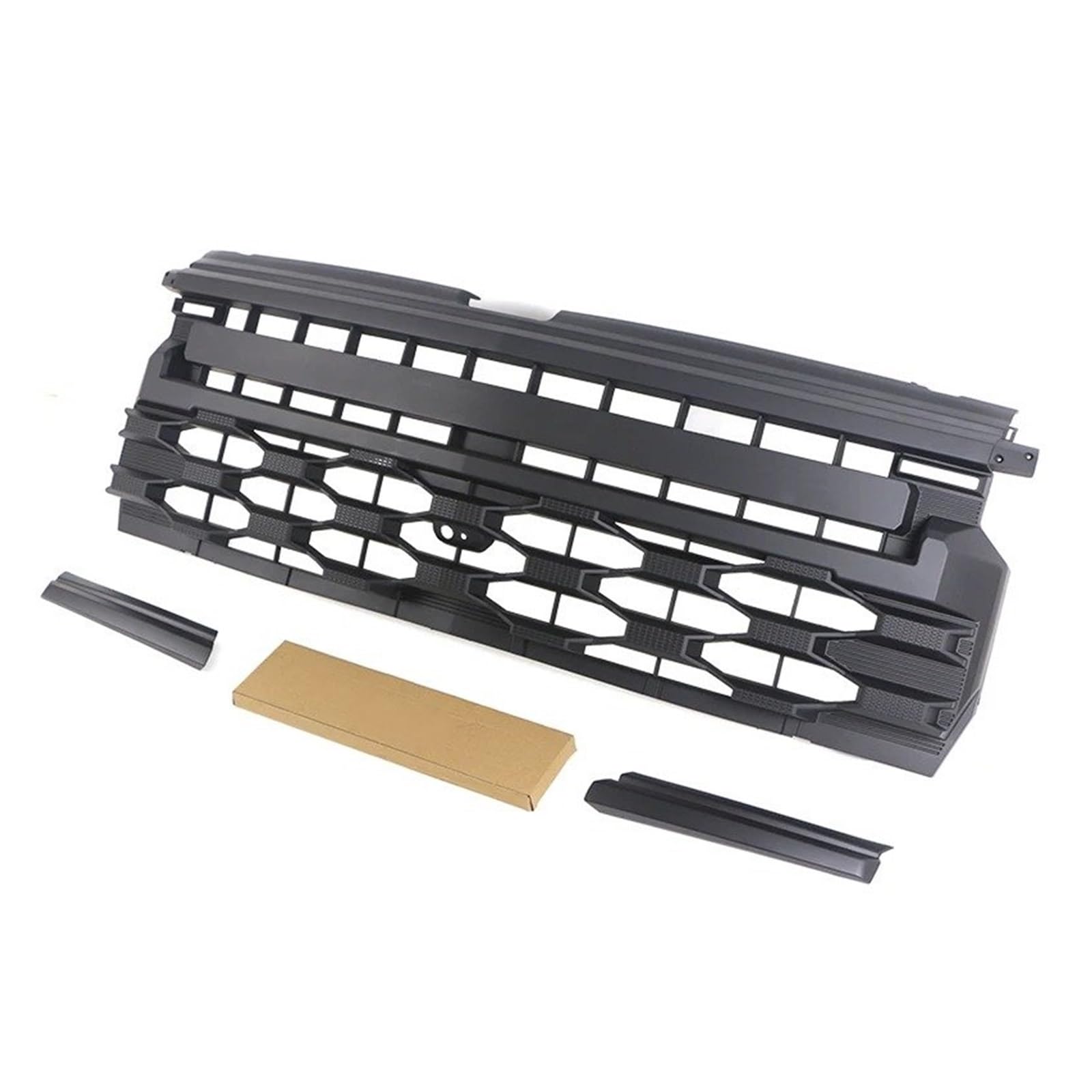 Facelift Grill Für Chevrolet Für Silverado 2023 2024 Frontgrill W/Licht Modifikation Racing Grill Kühlergrill Passend(Add Letters add) von WANSONGHUI
