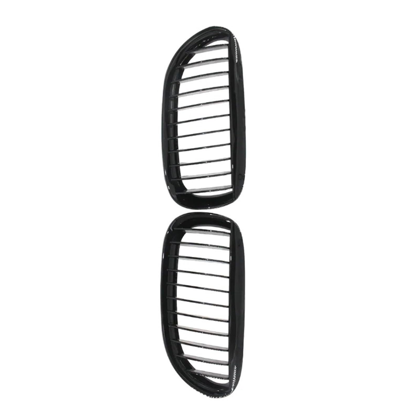 Facelift Grill Für E63 E64 6er-Serie 650i Für M6 2004–2010 Auto-Frontstoßstange Nierengrill Auto-Styling Renngitter Ersatzteil Kühlergrill Passend(Gloss Black) von WANSONGHUI