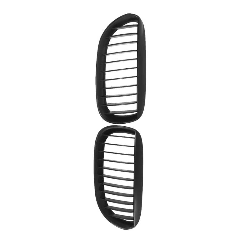 Facelift Grill Für E63 E64 6er-Serie 650i Für M6 2004–2010 Auto-Frontstoßstange Nierengrill Auto-Styling Renngitter Ersatzteil Kühlergrill Passend(Matte Black) von WANSONGHUI