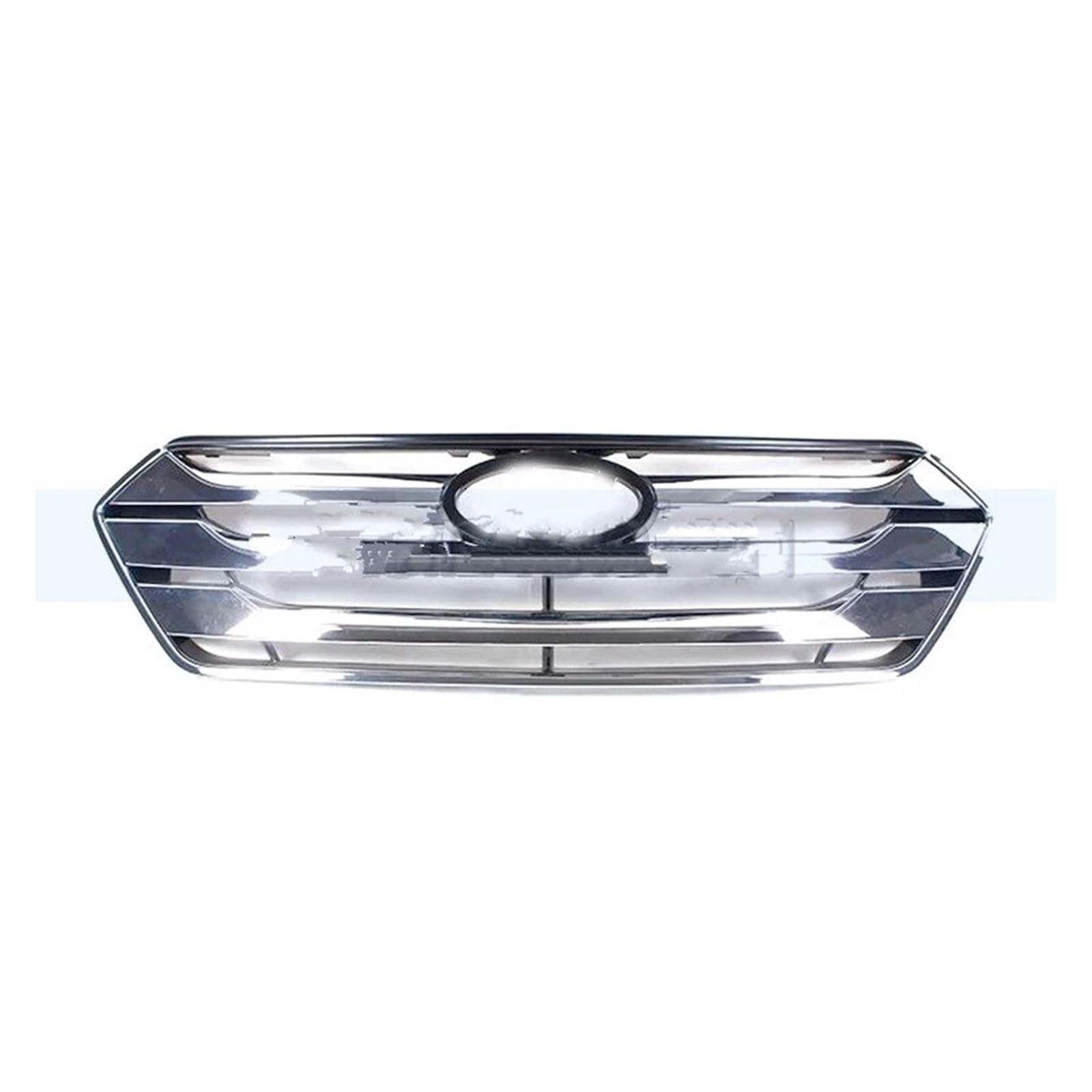 Facelift Grill Für Hyundai Für Santa Fe Für IX45 2013 2014 2015 Renngrills Auto Mesh Grill Frontstoßstangengrill Kühlergrill Kühlergrill Passend(Chrome Plating) von WANSONGHUI