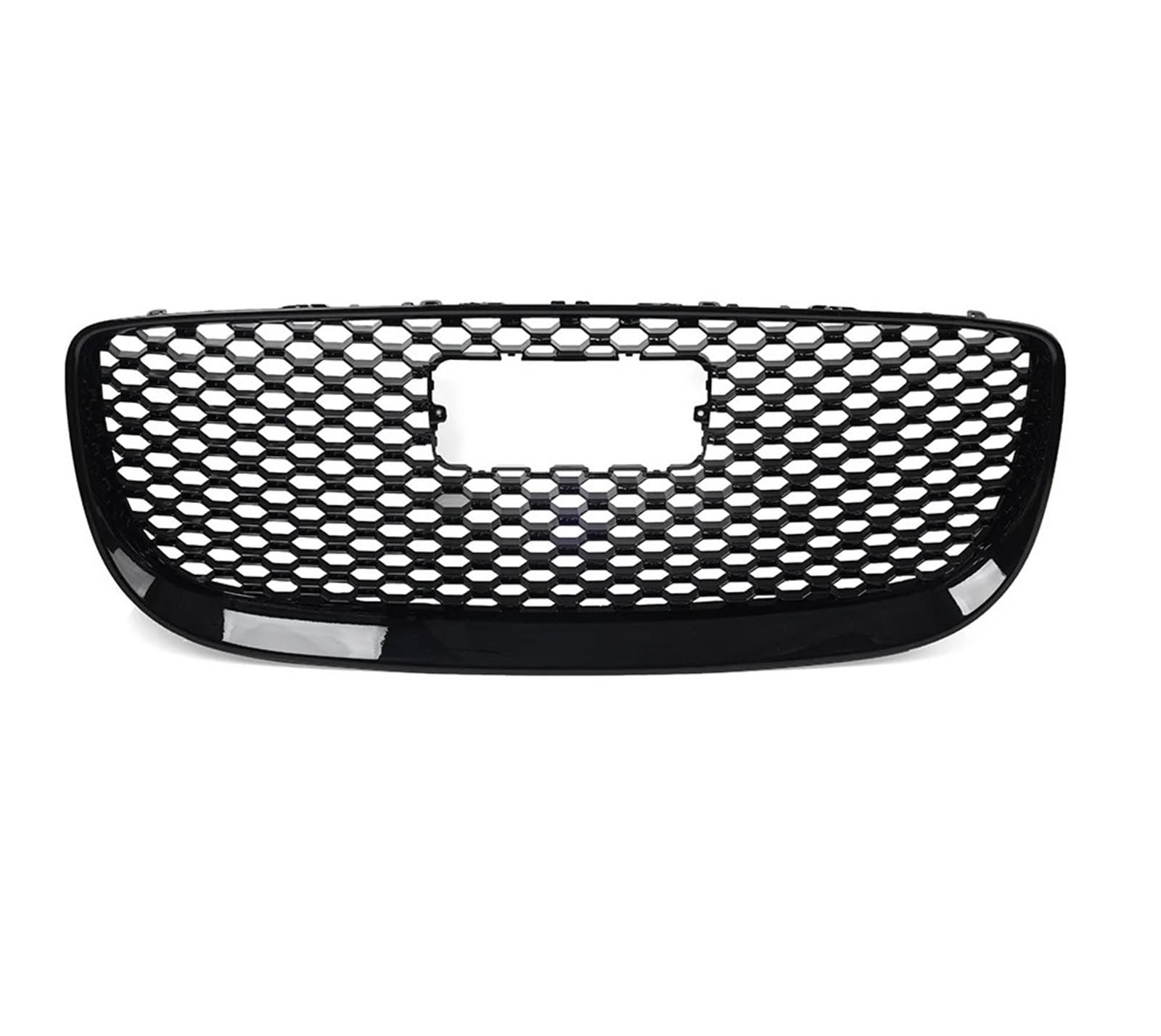 Facelift Grill Für Jaguar XJ 2016 2017 2018 2019 2020 C2D35725 C2D43033 C2D43046 Auto Vorderen Stoßfänger Kühlergrill Netz Grid ABS Kunststoff Kühlergrill Passend(Full Black) von WANSONGHUI