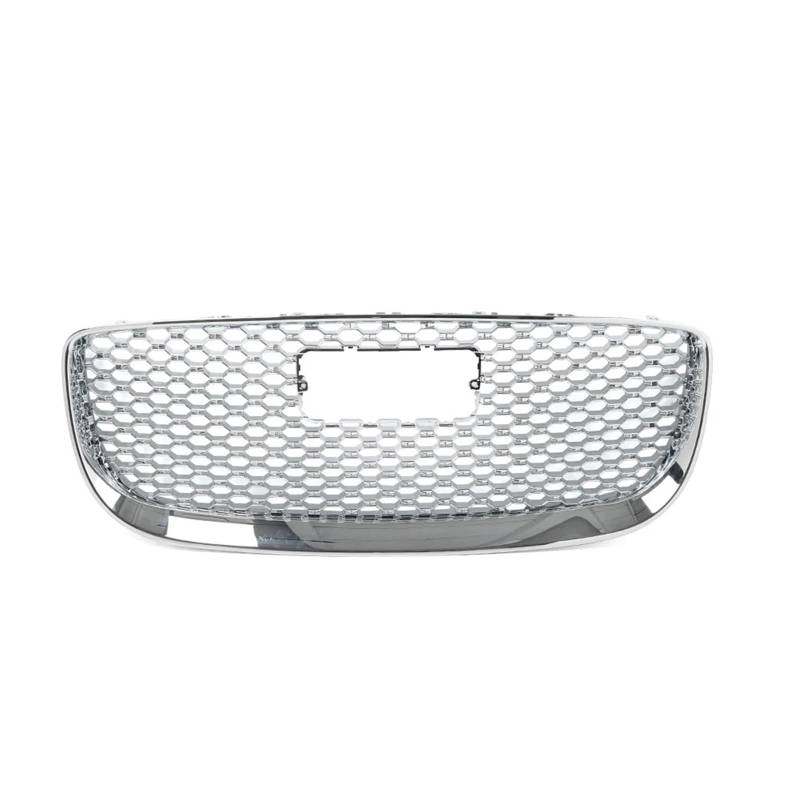 Facelift Grill Für Jaguar XJ 2016 2017 2018 2019 2020 C2D35725 C2D43033 C2D43046 Auto Vorderen Stoßfänger Kühlergrill Netz Grid ABS Kunststoff Kühlergrill Passend(Full Plating) von WANSONGHUI
