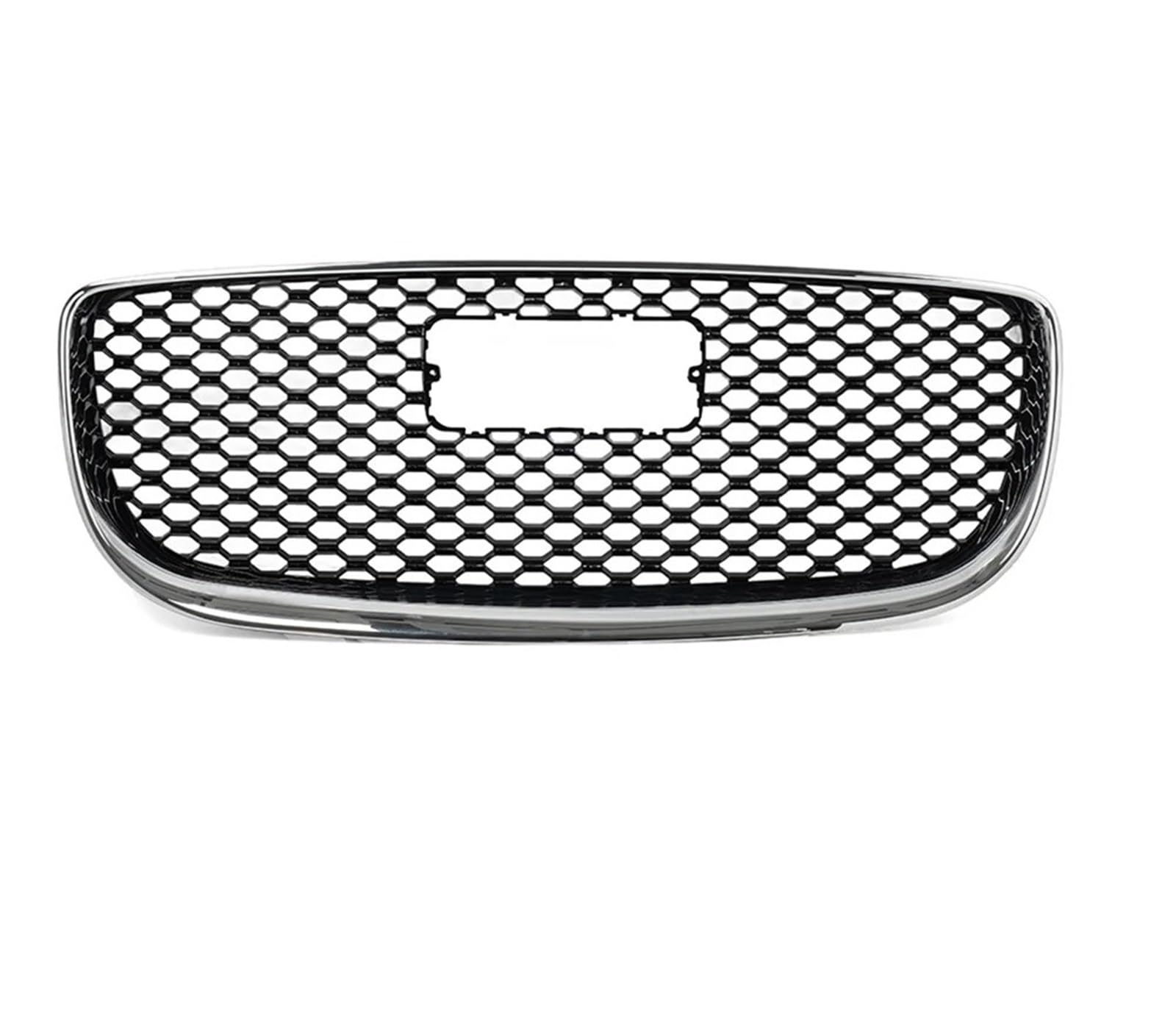 Facelift Grill Für Jaguar XJ 2016 2017 2018 2019 2020 C2D35725 C2D43033 C2D43046 Auto Vorderen Stoßfänger Kühlergrill Netz Grid ABS Kunststoff Kühlergrill Passend(Sliver Black) von WANSONGHUI