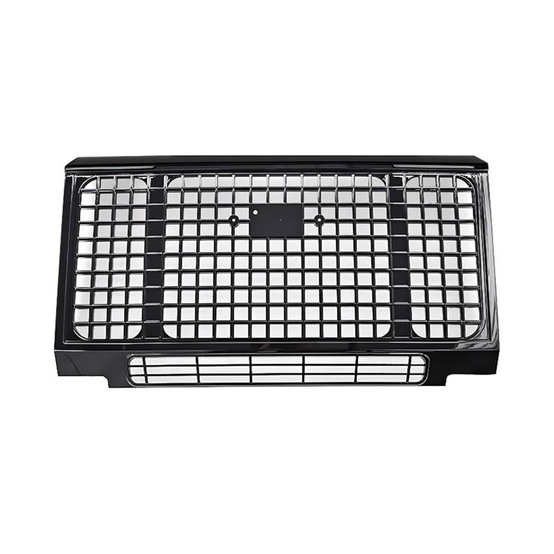 Facelift Grill Für Land Für Rover Für Defender 1998-2019 Frontstoßstangengrill Glanz Schwarz Autozubehör Kühlergrill Passend(Black Style A) von WANSONGHUI