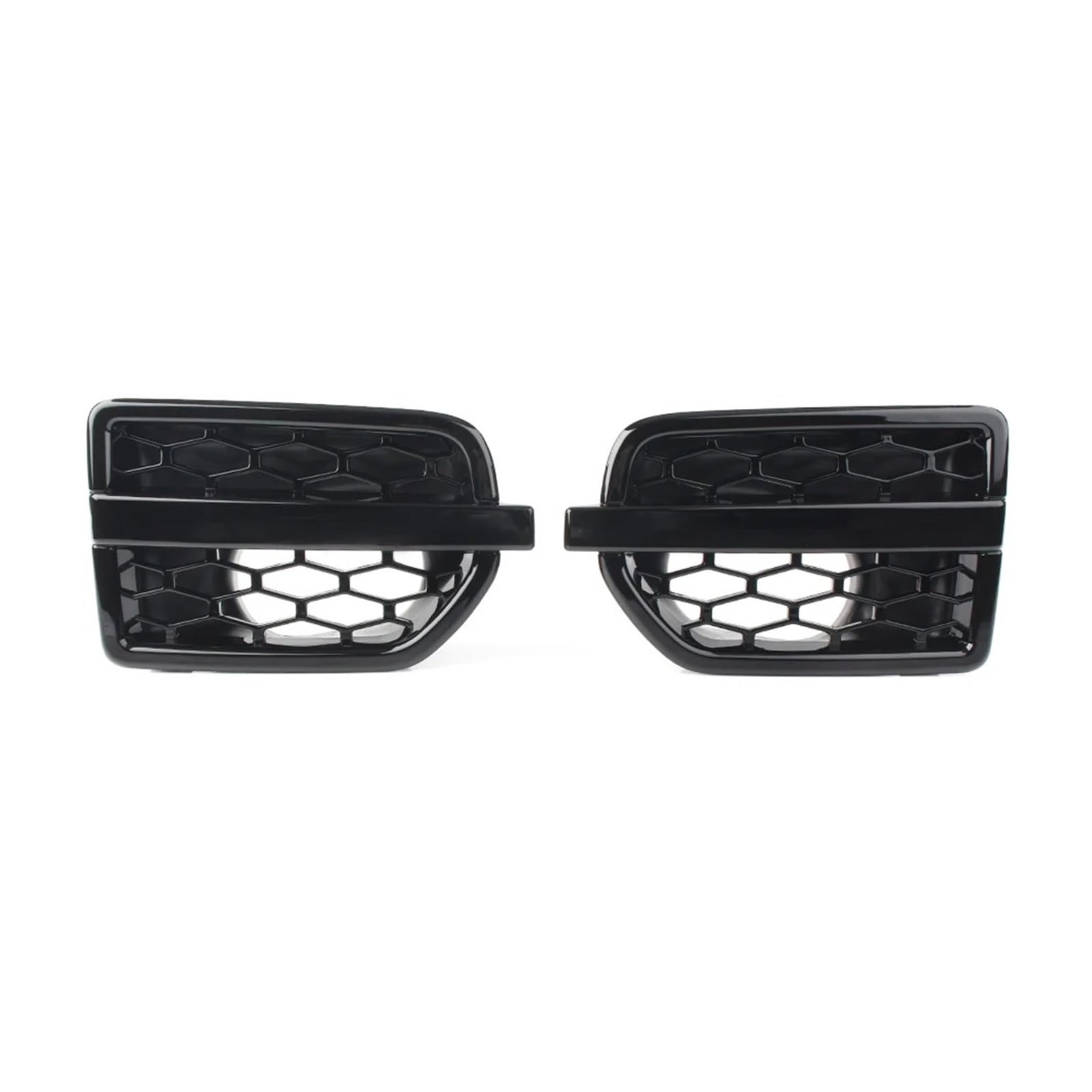 Facelift Grill Für Land Für Rover Für Discovery 4 LR4 2010 2011 2012 2013 2014 2015 2016 2-teiliges Schwarz Glänzendes ABS-Auto-Lufteinlass-Kotflügelgitter Kühlergrill Passend Facelift Grill Für Land Für Rover Für Discovery 4 LR4 2010 2011 2012 2013 2014 2015 2016 2-teiliges Schwarz Glänzendes ABS-Auto-Lufteinlass-Kotflügelgitter Kühlergrill Passend von WANSONGHUI