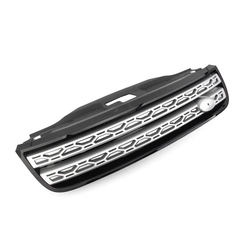 Facelift Grill Für Land Für Rover Für Discovery 5 2017 2018 2019 2020 2021 Auto Frontstoßstange Grill Lufteinlass Kühlergrill Kühlergrill Passend(Bright Silver) von WANSONGHUI