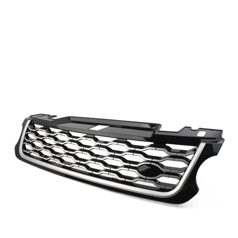 Facelift Grill Für Land Für Rover Für Range Für Rover Für Sport 2014 2015 2016 2017 Auto Frontstoßstangengrill Lufteinlass Kühlergrill Kühlergrill Passend(Black Silver) von WANSONGHUI