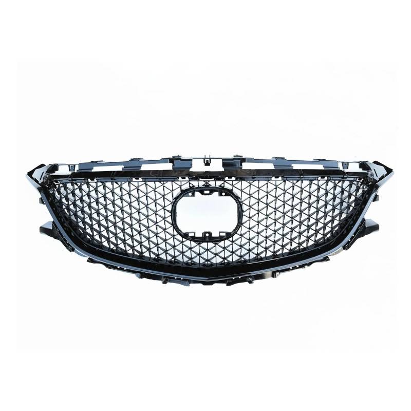 Facelift Grill Für Mazda 6 Für Atenza 2014 2015 2016 Honeycomb Style Kühlergrill Racing Grills Schwarzes Oberes Stoßfängerhauben-Netz-Body-Kit-Gitter Kühlergrill Passend von WANSONGHUI