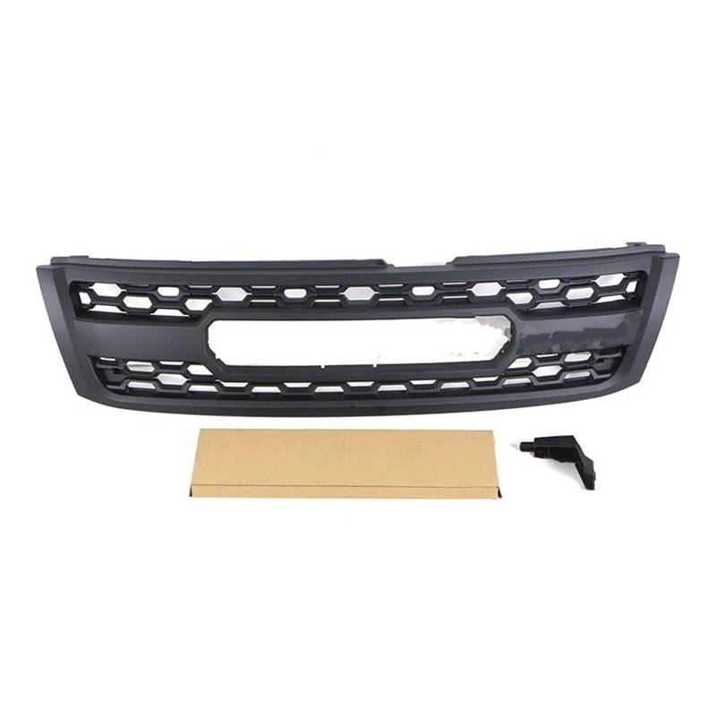 Facelift Grill Für Nissan Für Patrol Y61 2003 2004 2005 Kühlergrill Mit Licht Modifikation Racing Grill Kühlergrill Passend(Without Light) von WANSONGHUI