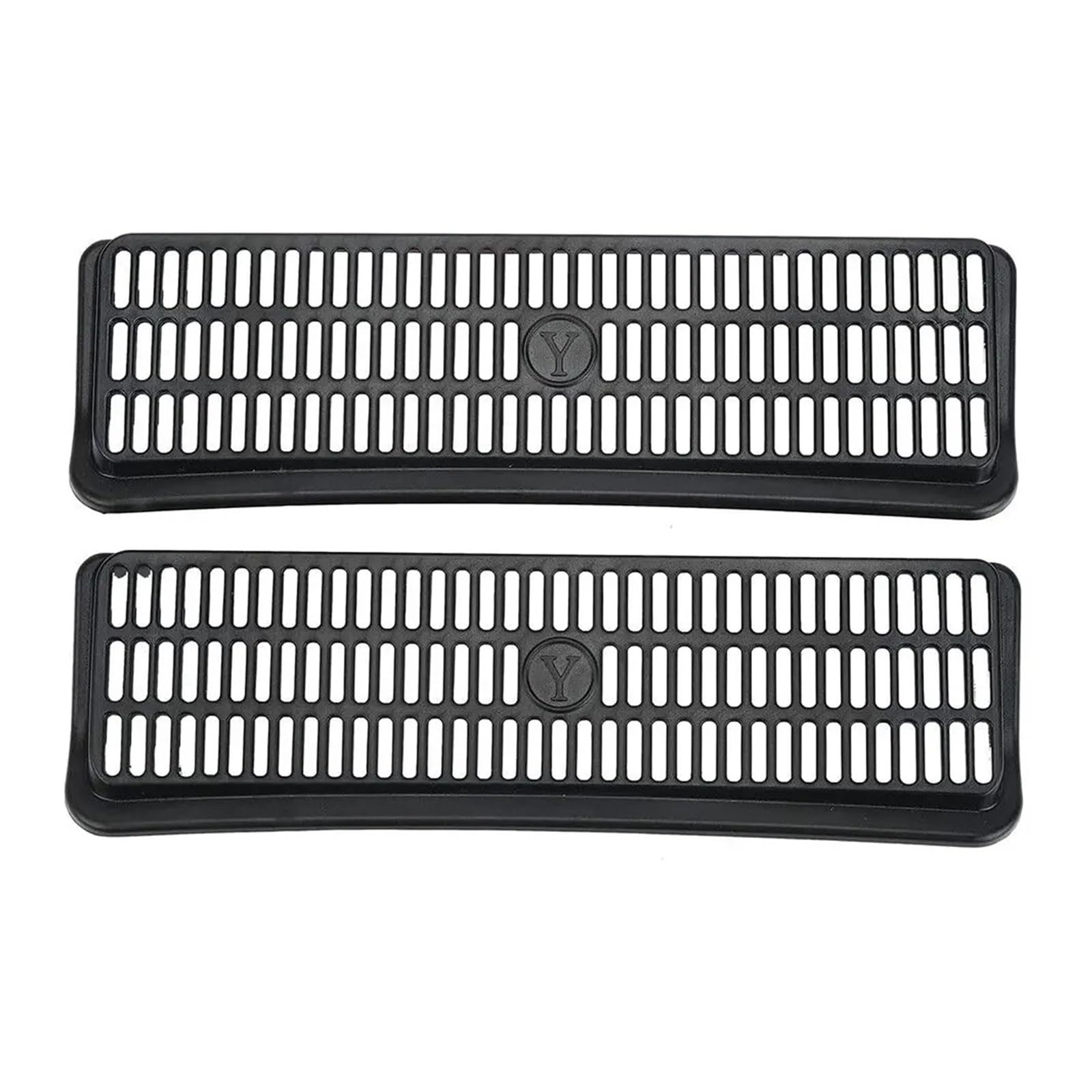 Facelift Grill Für Tesla Für Modell Für Y 2020 2021 2022 2023 2PCS Rücksitz-Entlüftungsabdeckung Luftstrom-Entlüftungsgitter-Schutzset Kühlergrill Passend Facelift Grill Für Tesla Für Modell Für Y 2020 2021 2022 2023 2PCS Rücksitz-Entlüftungsabdeckung Luftstrom-Entlüftungsgitter-Schutzset Kühlergrill Passend von WANSONGHUI
