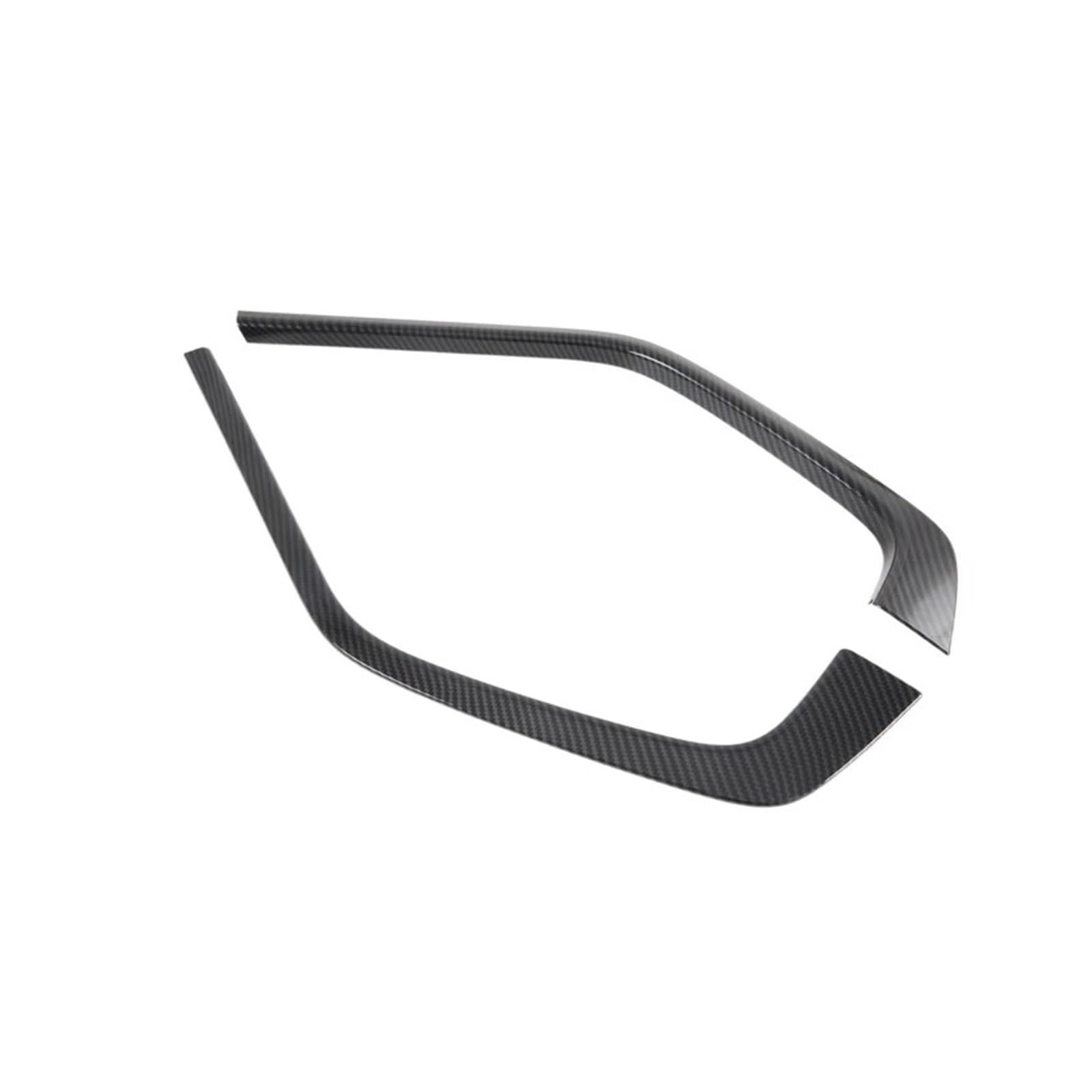 Facelift Grill Für Toyota Für Rav4 2019+ Auto Frontgrill Grillabdeckung Dekorative Zierstreifen Aufkleber Formteile Body Kit Tuning Kühlergrill Passend(Carbon Fiber Look) von WANSONGHUI
