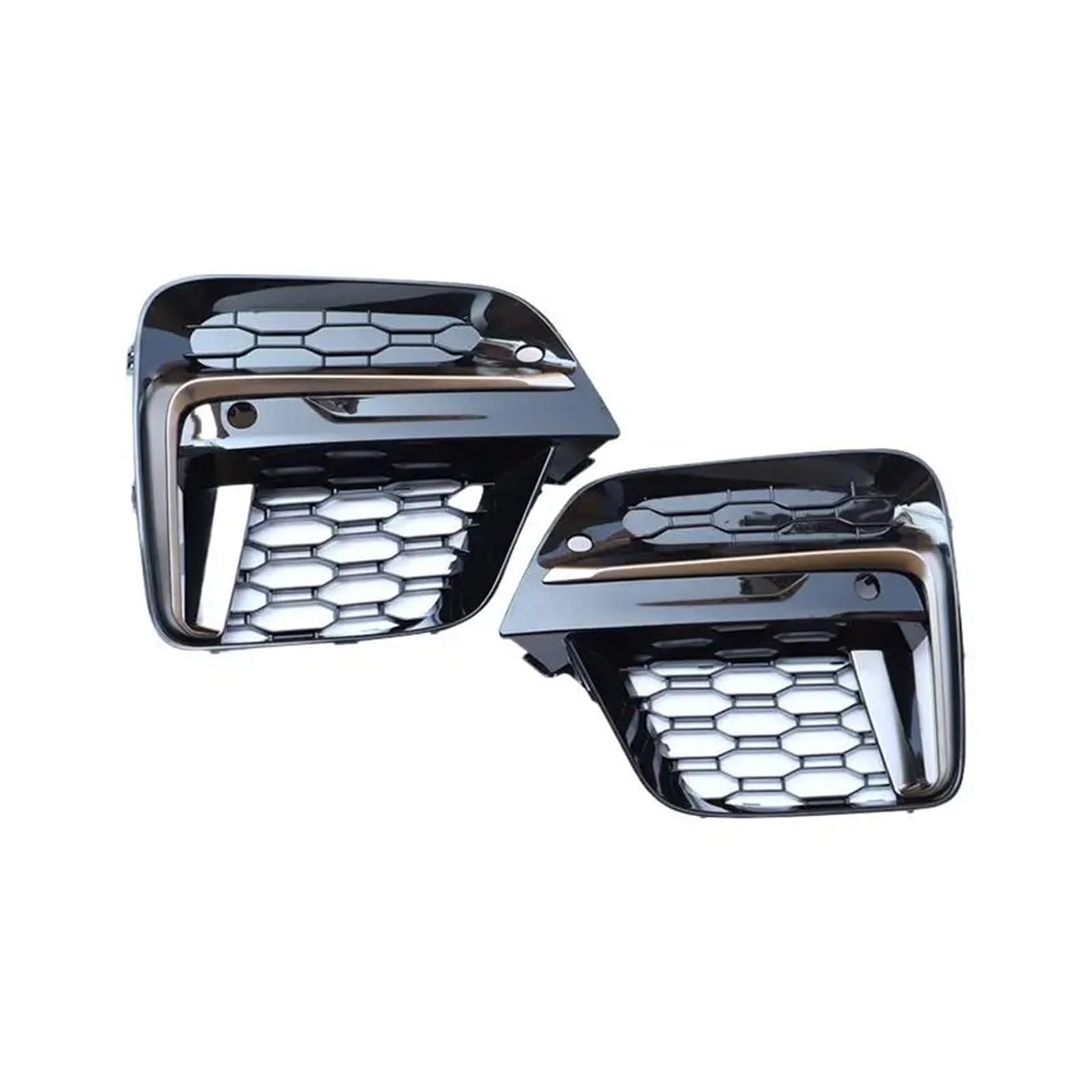 Facelift Grill Für X3 G01 G08 2018-2021 Auto Nebelscheinwerfer Lampenabdeckung Ziergitter Kotflügel Zubehör Montierter Stoßfängergrill Ceriumgrau Kühlergrill Passend(NO Fog Lamp Hole) von WANSONGHUI