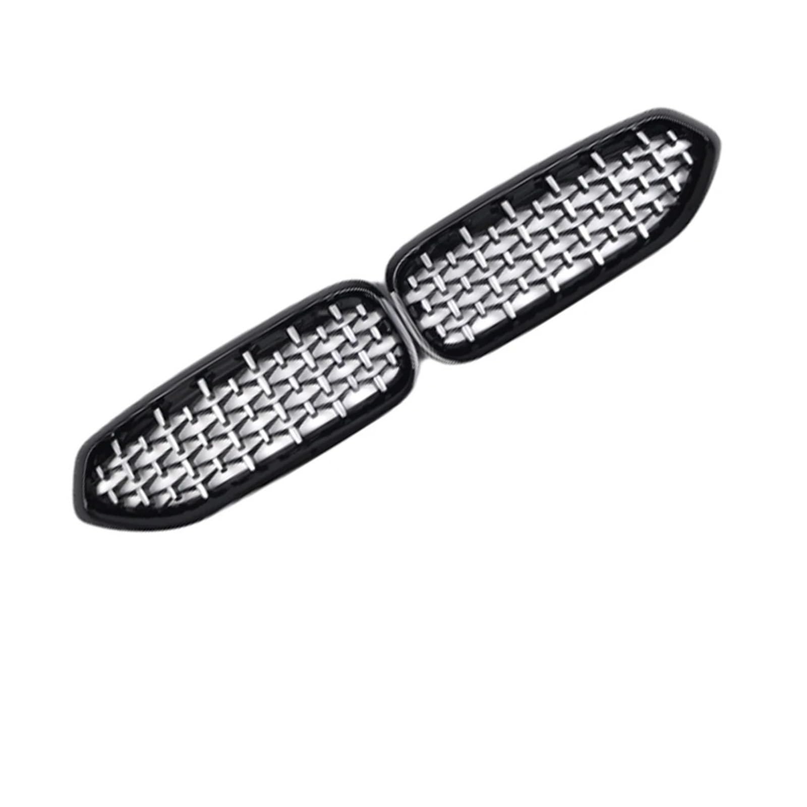 Facelift Grill Für Z4 G29 2019 2020 2021 2022 Frontstoßstange Haube Nierengrill Renngitter Ersatz Doppellinie/Diamant Meteor Stil Kühlergrill Passend(Silver Meteor) von WANSONGHUI