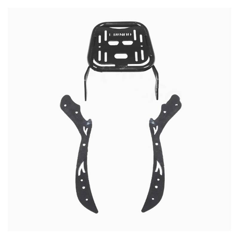 Motorrad Gepäckträger Für CFMOTO Für CLC450 Für 450CL-C Für CF400-10 Motorrad Hinten Regal Schwanz Box Back Box Halterung Rückenlehne(Style1) von WANSONGHUI
