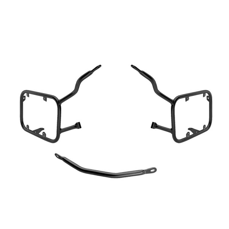 Motorrad Gepäckträger Für F900XR 2019 20-2022 Motorrad Pannier Rack Rahmen Sidebox Gepäck Halterung Sattel Halter(Schwarz) von WANSONGHUI