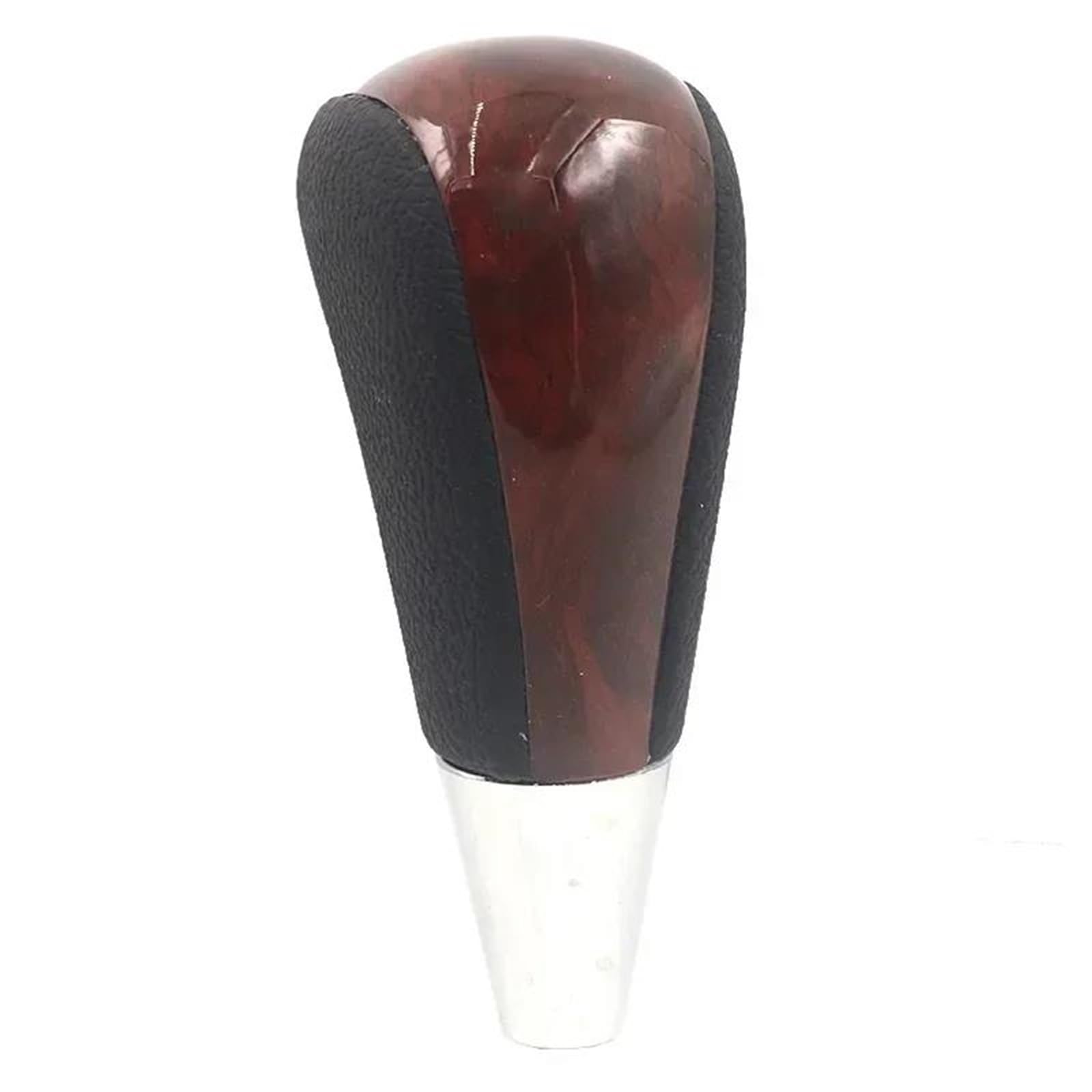 Schaltknauf Abdeckung Für Toyota Allion Altezza Aqua Aristo Aurion Auris Knopf Hebel Shifter Leder Automatische Getriebe Selector Stick Griff Auto Schalthebel(Wood) von WANSONGHUI