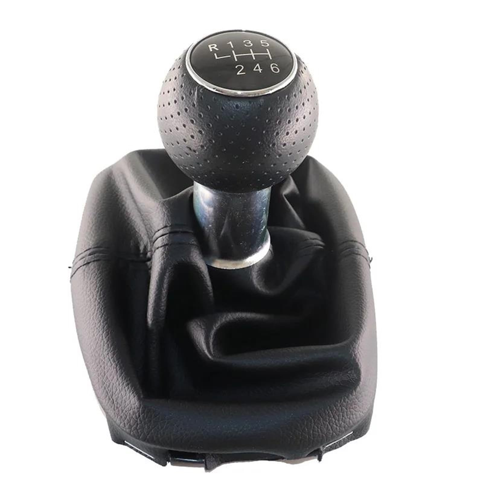 Schaltknauf Abdeckung Für VW Für Sharan 2 II MK2 (7M) 2001-2010 6 Geschwindigkeit Schaltknauf Boot Hebel Shifter Staub Jacke Getriebe Griffe Hebel Ändern Abdeckung Auto Schalthebel(6 Speed Type 4) von WANSONGHUI