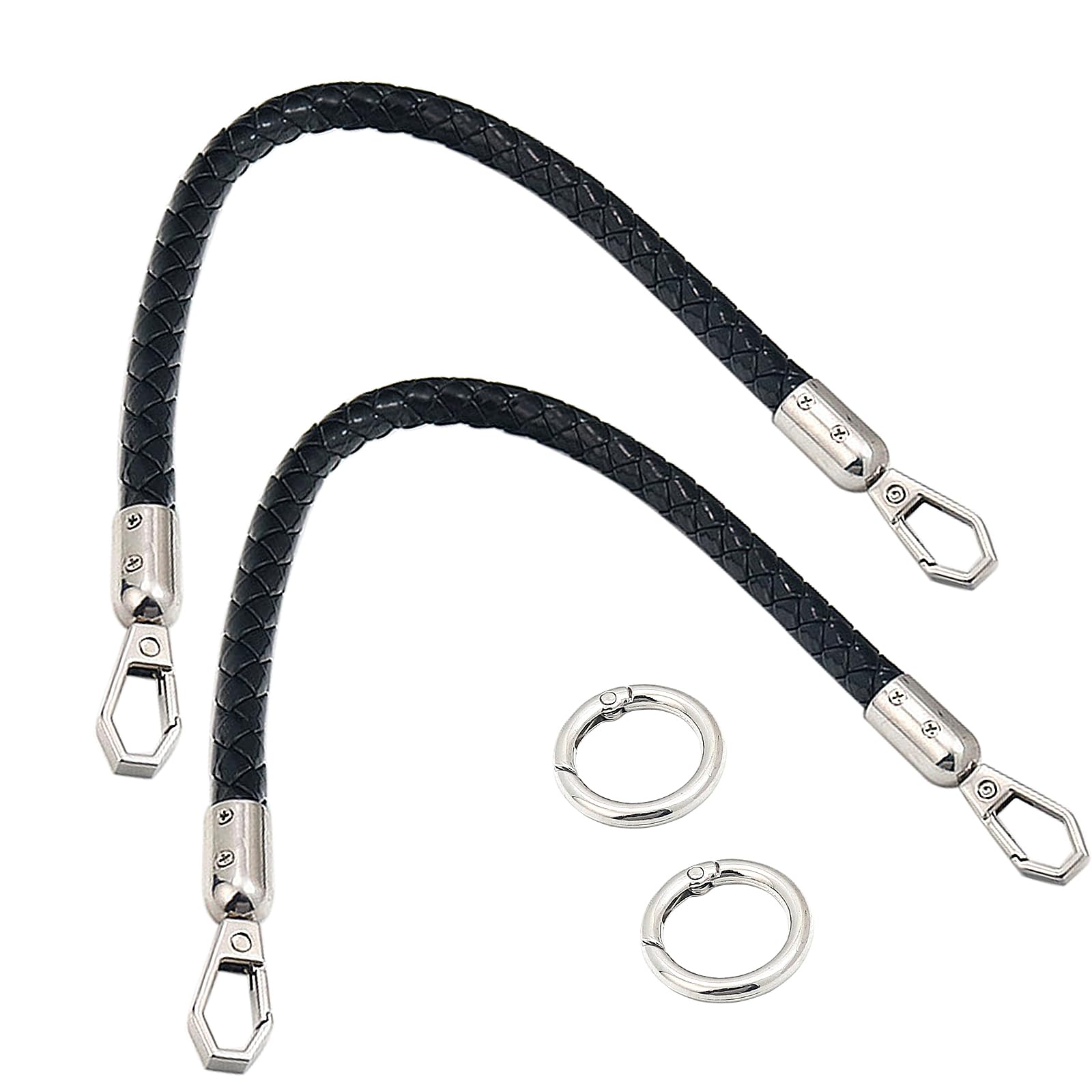 WANYI 2 Stück 30CM Handykette Taschenhenkel Leader Taschengurte zum Wechseln Universal Ersatzkettenriemen Handygurt Handyband Schlüsselkette Taschengriffe für Schlüssel Handtaschen Geldbörsen(Silber) WANYI 2 Stück 30CM Handykette Taschenhenkel Leader Taschengurte zum Wechseln Universal Ersatzkettenriemen Handygurt Handyband Schlüsselkette Taschengriffe für Schlüssel Handtaschen Geldbörsen(Silber) von WANYI