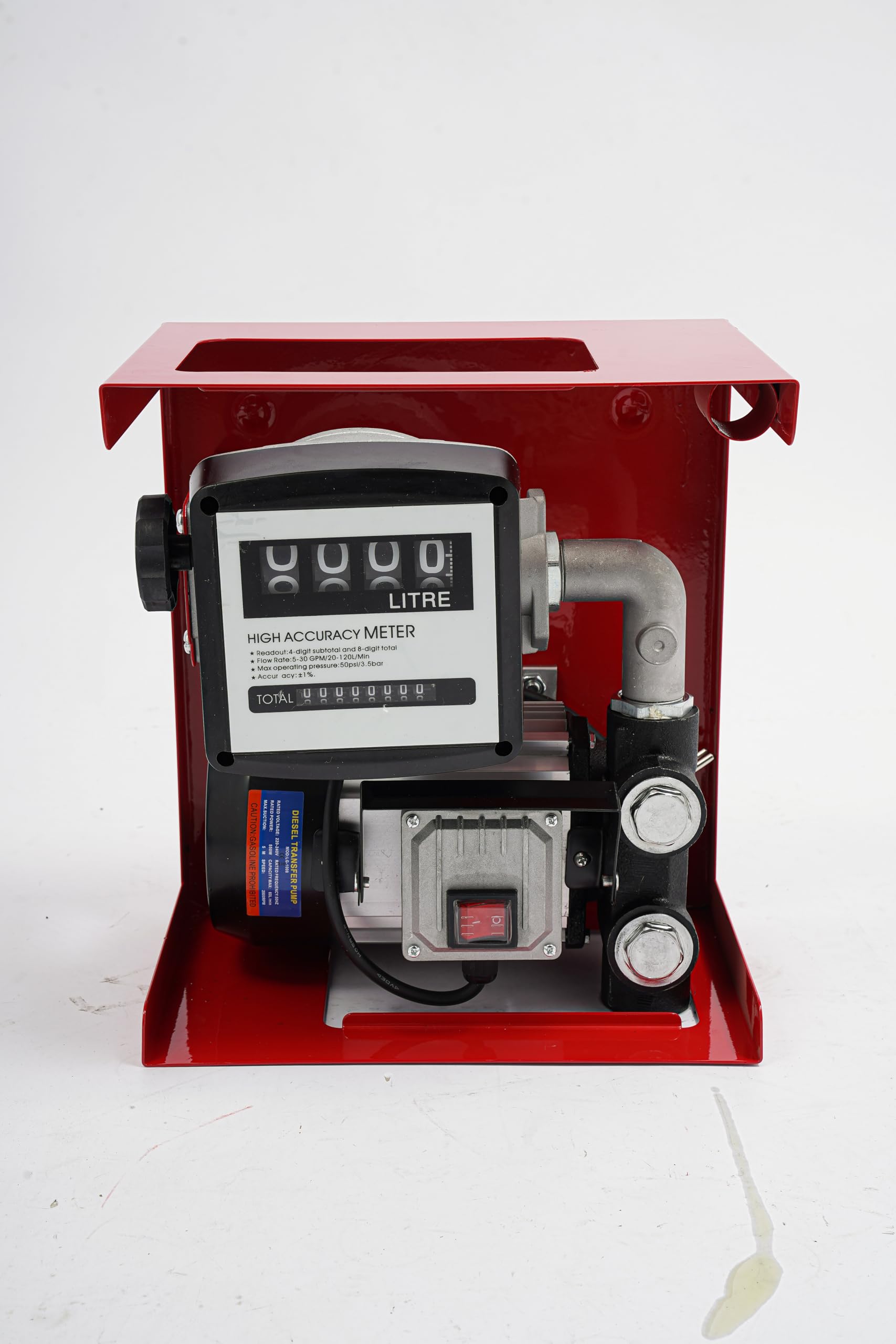 220V Dieselpumpe, 550W - 2800 U/min Selbstansaugende Dieselfuelpumpe mit Automatischer Zapfpistole und Ölpumpe Pistole, für Landwirtschaft und Bergbau 220V Dieselpumpe, 550W - 2800 U/min Selbstansaugende Dieselfuelpumpe mit Automatischer Zapfpistole und Ölpumpe Pistole, für Landwirtschaft und Bergbau von WAPHOERTE