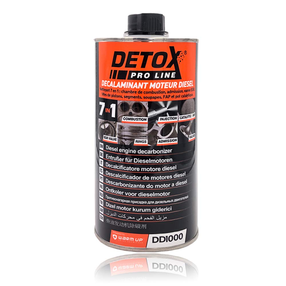 WARM UP Detox Diesel DD1000 Decarbonizzante Disincrostante Motore Diesel 7 in 1:Camera di Combustione Immissione Valvola EGR Testata Fasce Catalizzatore 1000ml WARM UP Detox Diesel DD1000 Decarbonizzante Disincrostante Motore Diesel 7 in 1:Camera di Combustione Immissione Valvola EGR Testata Fasce Catalizzatore 1000ml von WARM UP