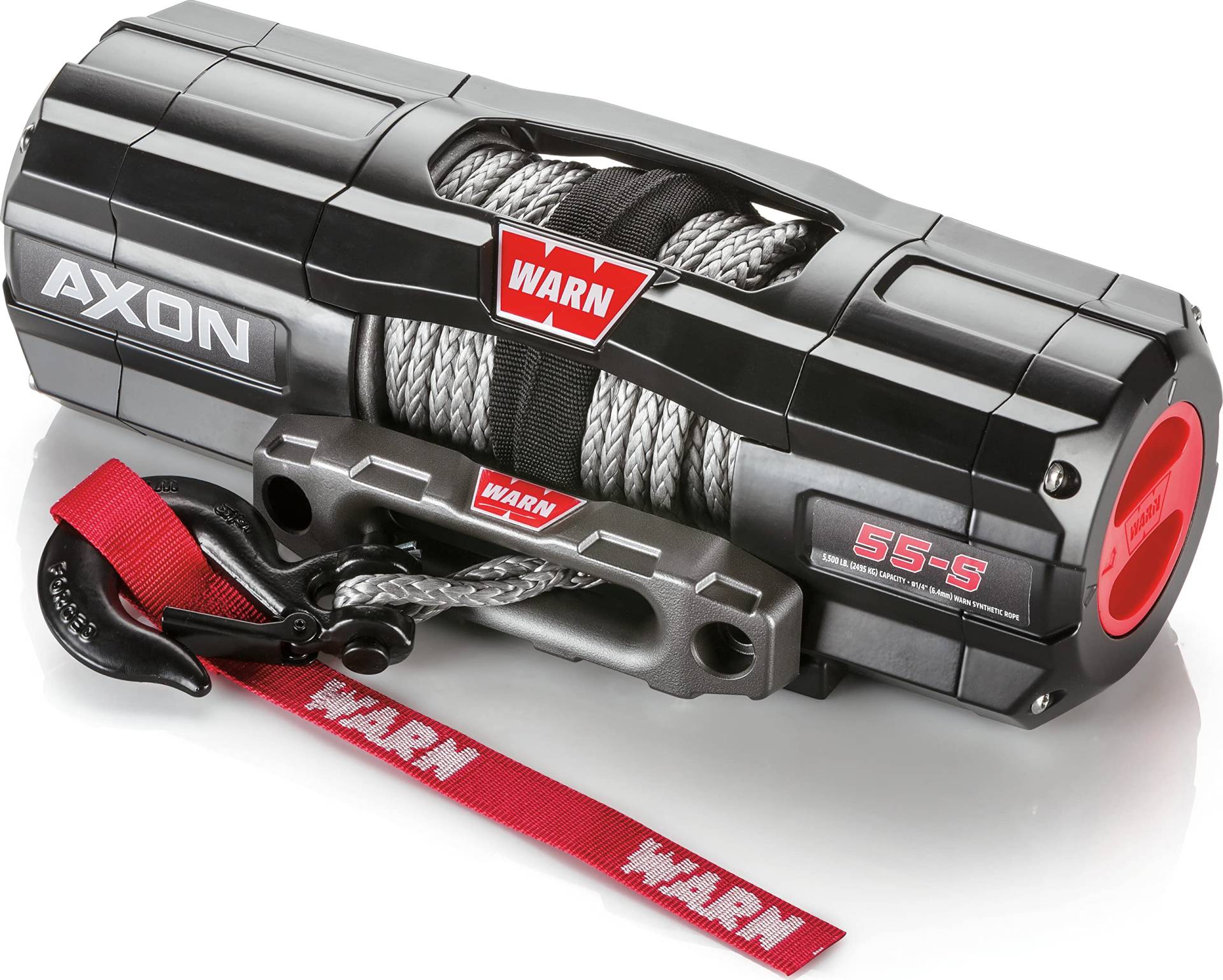 WARN 101150 AXON 55-S Powersports Seilwinde mit synthetischem Spydura-Seil und Hub-Funkempfänger: 0,6 cm Durchmesser x 15,7 m Länge, 2,75 Tonnen Zugkapazität, mittel WARN 101150 AXON 55-S Powersports Seilwinde mit synthetischem Spydura-Seil und Hub-Funkempfänger: 0,6 cm Durchmesser x 15,7 m Länge, 2,75 Tonnen Zugkapazität, mittel von WARN