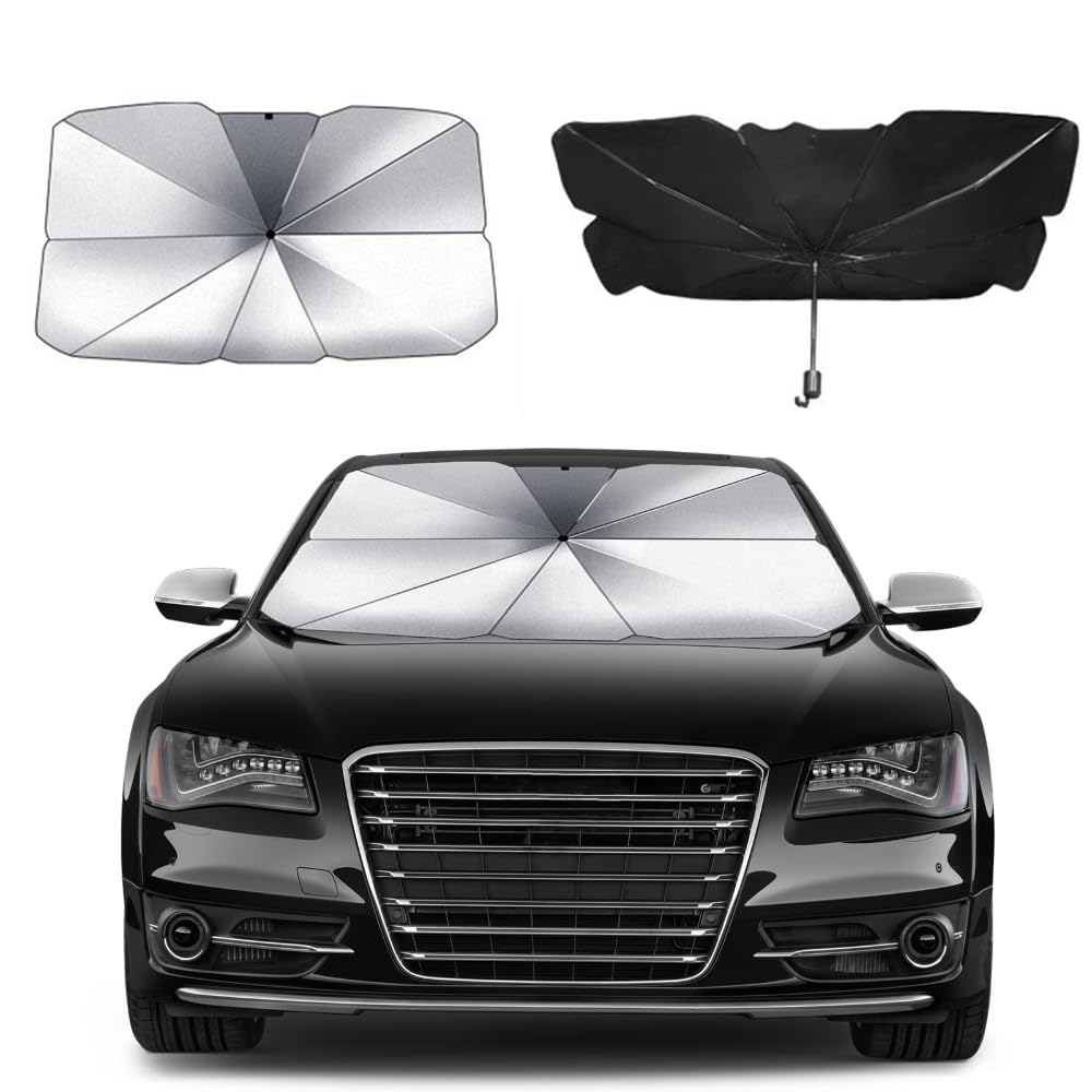 Sonnenschutz Auto Frontscheibe, für Mercedes C Klasse W205 Auto Sonnenblende Frontscheibenabdeckung Faltbarer Frontscheiben Sonnenschutz Regenschirm Sonnenschutz Auto Frontscheibe, für Mercedes C Klasse W205 Auto Sonnenblende Frontscheibenabdeckung Faltbarer Frontscheiben Sonnenschutz Regenschirm von WASSDT