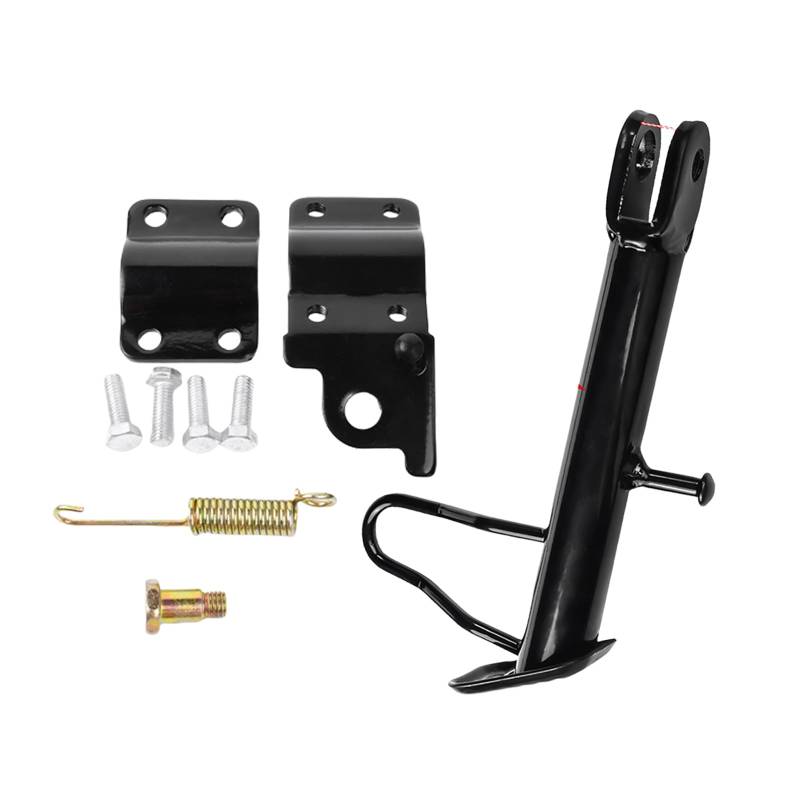WATERBELINE Ersatz Seitenunterstützungsstand Motorradmodifikation Kickstand Mit Montagezubehör 14-24 cm Kickstand von WATERBELINE