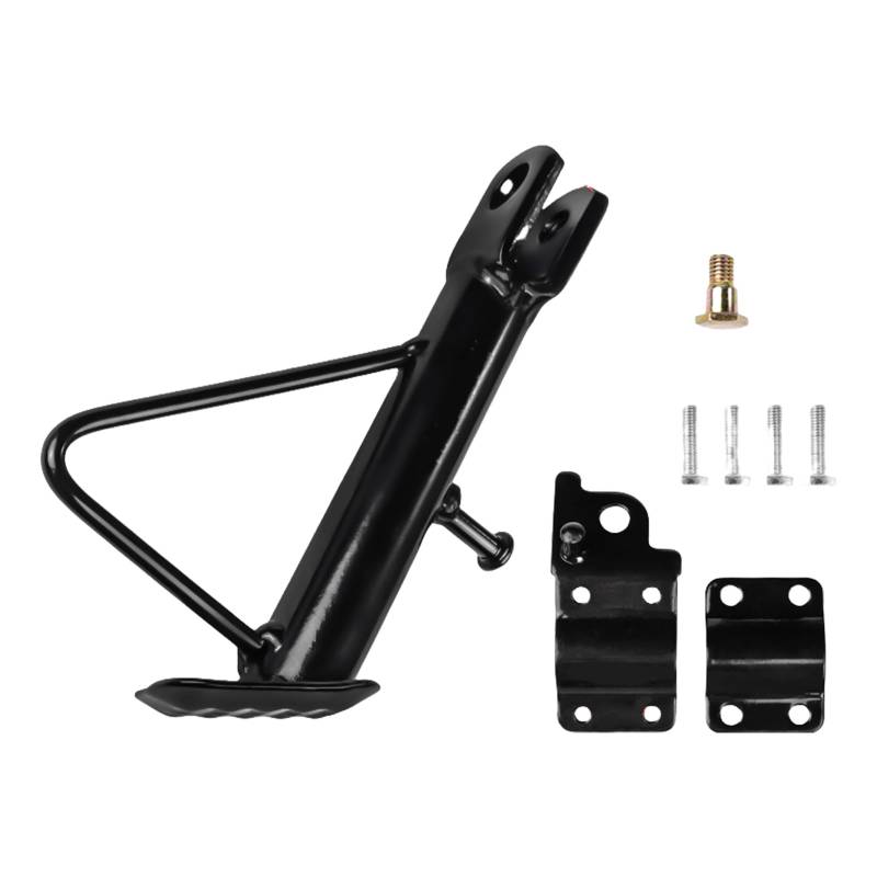 WATERBELINE Ersatz Seitenunterstützungsstand Motorradmodifikation Kickstand Mit Montagezubehör 14-24 cm Kickstand von WATERBELINE