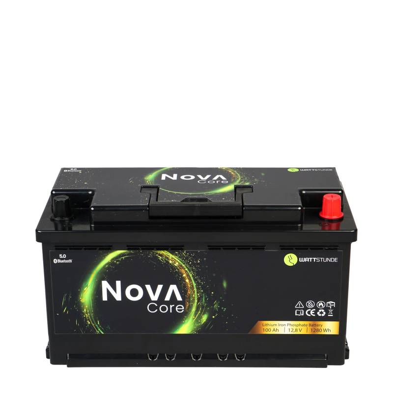 WATTSTUNDE NOVA Core 100Ah Lithium Batterie LiFePO4 (Core, 100 Ah) von WATTSTUNDE