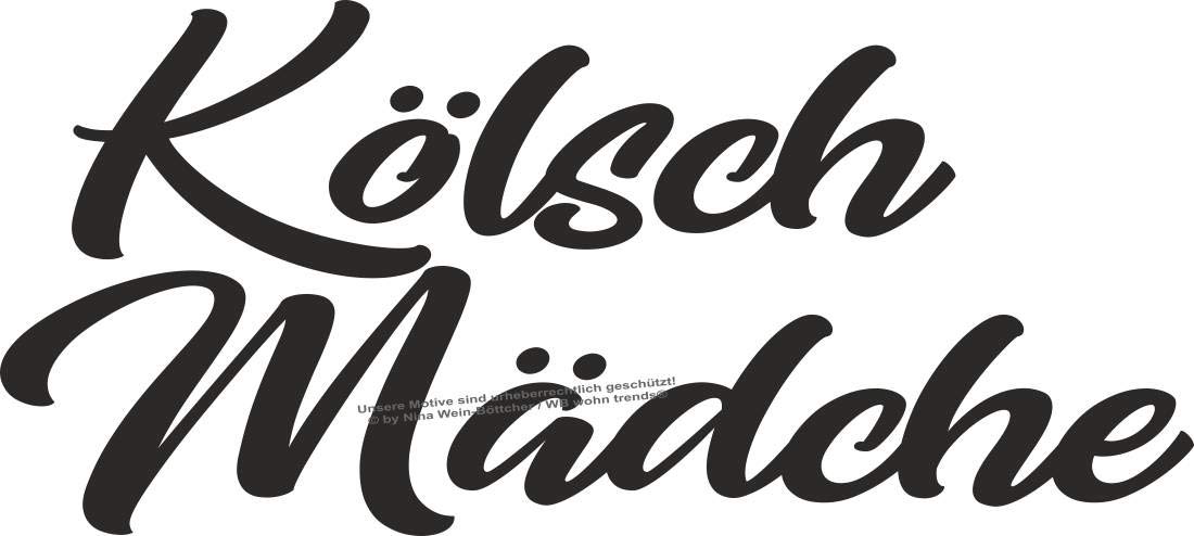 WB wohn trends Auto-Aufkleber, Kölsch Mädche, Köln, hellblau, 22cm breit, Farbe und Größe wählbar, KFZ-Sticker LKW Spruch WB wohn trends Auto-Aufkleber, Kölsch Mädche, Köln, hellblau, 22cm breit, Farbe und Größe wählbar, KFZ-Sticker LKW Spruch von WB wohn trends