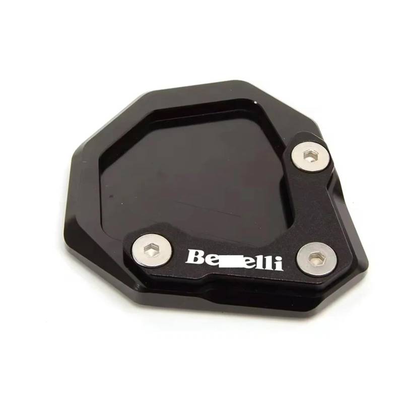 Kickstand Fuß Seitenständer Schlüsselanhänger Für BE&Nelli Leoncino 500 250 Leoncino500 TRK251 Motorrad CNC-Seitenständerverlängerung Kickstand Enlarger Support Plate von WBFLZTYOP