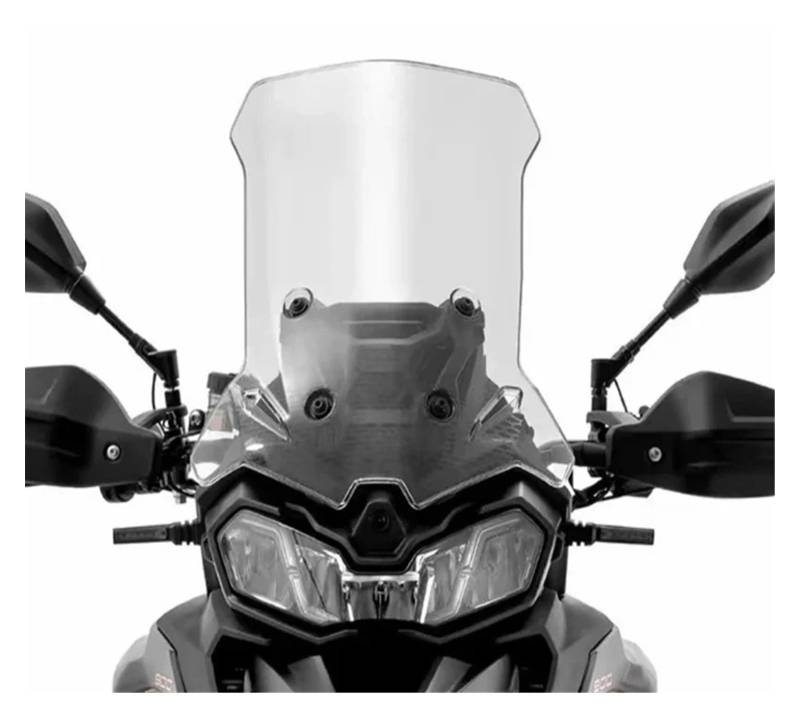 Windschutzscheibe Motorräder Erhöhte Windschutzscheibe Für Longxin VOGE Valico 900 DSX DS 900 X DS900X Motorrad Mit Zusätzlichem Windschutzscheibenabweiser von WBFLZTYOP