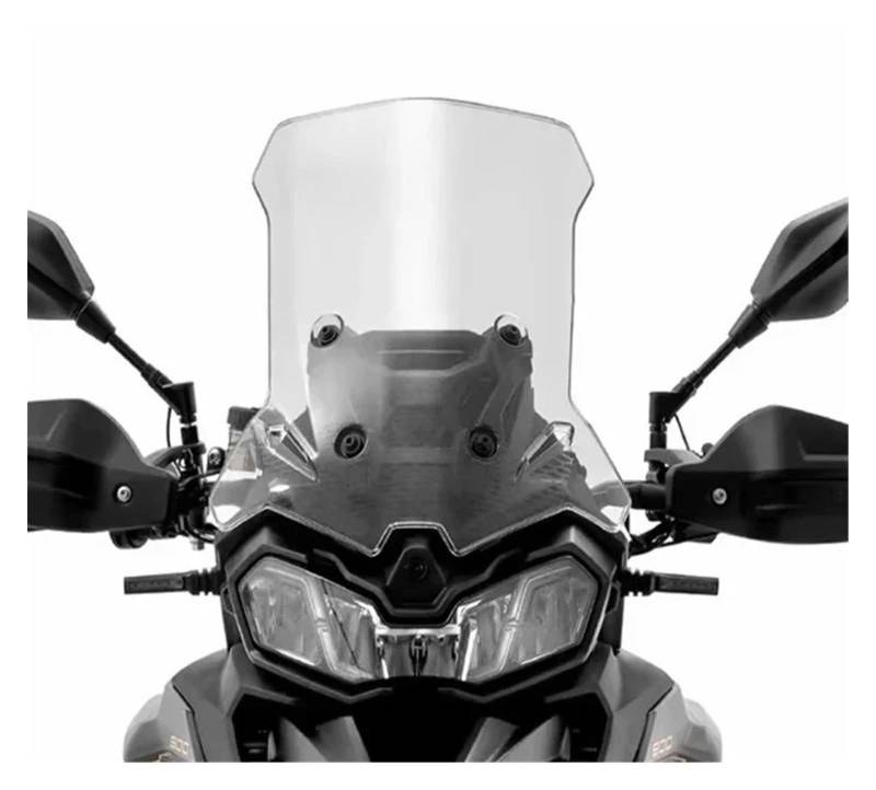 Windschutzscheibe Motorräder Erhöhte Windschutzscheibe Für Longxin VOGE Valico 900 DSX DS 900 X DS900X Motorrad Mit Zusätzlichem Windschutzscheibenabweiser von WBFLZTYOP