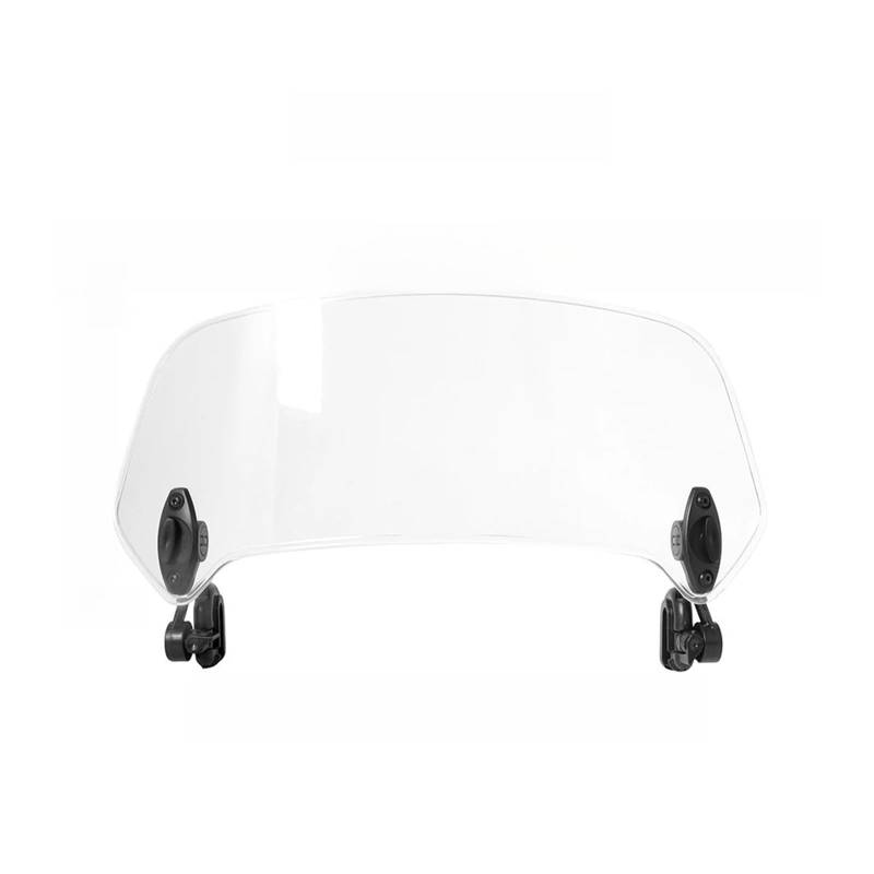 Windschutzscheibe Motorräder Für Alle Motorradmodelle. Windschutzscheibenverlängerung, Verstellbarer Spoiler, Für Anklemmen An Den Windschutzscheibenabweiser von WBFLZTYOP