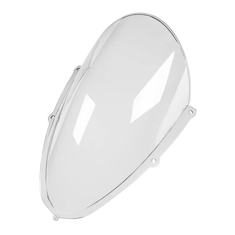 Windschutzscheibe Motorräder Für Apr&Ilia RSV4 2021-2024 Motorrad Double Bubble Frontscheibe Windschutz Windabweiser Straße PC Kunststoff Klar Rauch von WBFLZTYOP