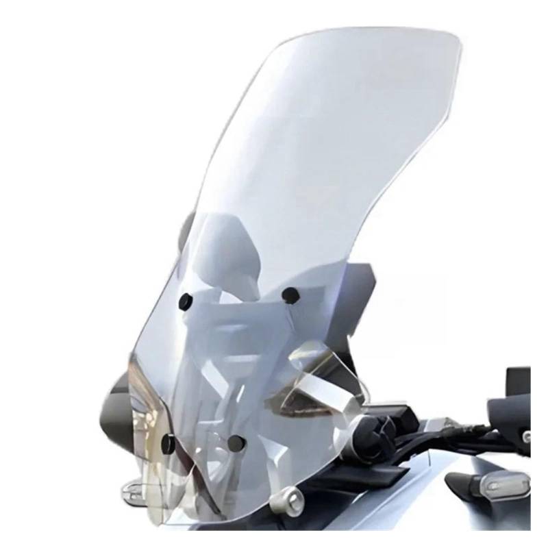 Windschutzscheibe Motorräder Für Ho&nda X-ADV750 XADV750 XADV 750 2023 Erhöhte Und Motorrad Windschutzscheibe Windschutz Transparent Front Glas von WBFLZTYOP