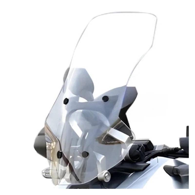 Windschutzscheibe Motorräder Für Ho&nda X-ADV750 XADV750 XADV 750 2023 Erhöhte Und Motorrad Windschutzscheibe Windschutz Transparent Front Glas von WBFLZTYOP