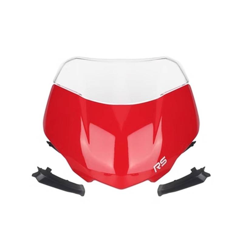 Windschutzscheibe Motorräder Für Street Triple 765RS 765 RS Moto2 2023 Motorrad Frontscheibe Windschutz Visier Wind Bildschirm Schild Spoiler Deflektor von WBFLZTYOP