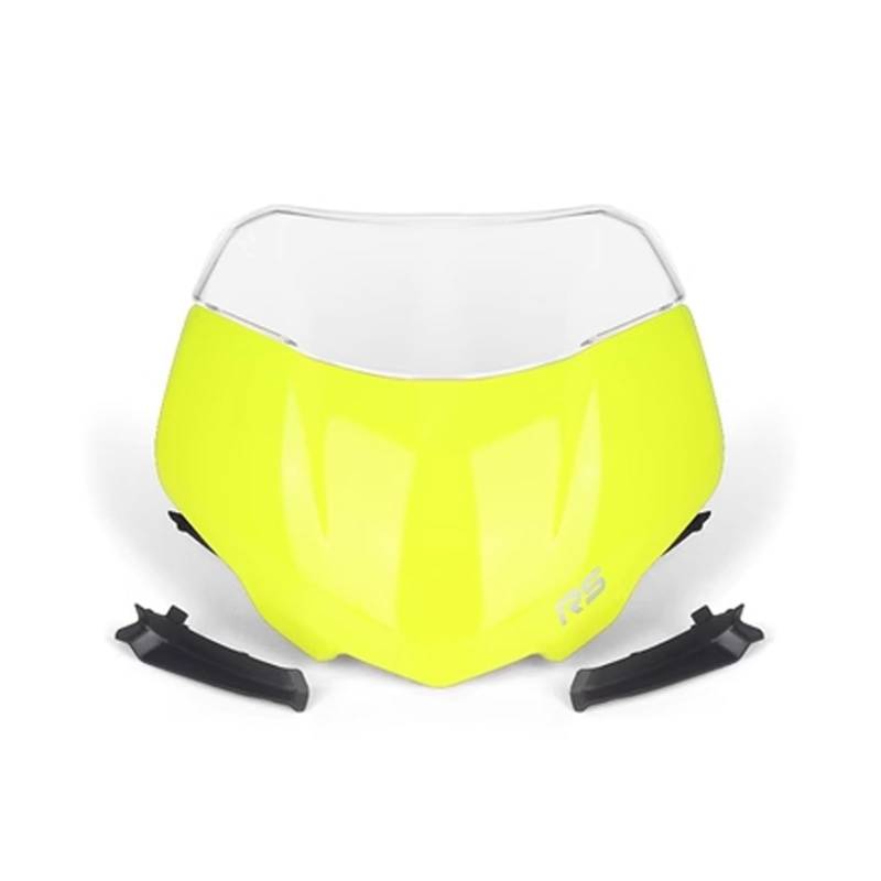 Windschutzscheibe Motorräder Für Street Triple 765RS 765 RS Moto2 2023 Motorrad Frontscheibe Windschutz Visier Wind Bildschirm Schild Spoiler Deflektor von WBFLZTYOP