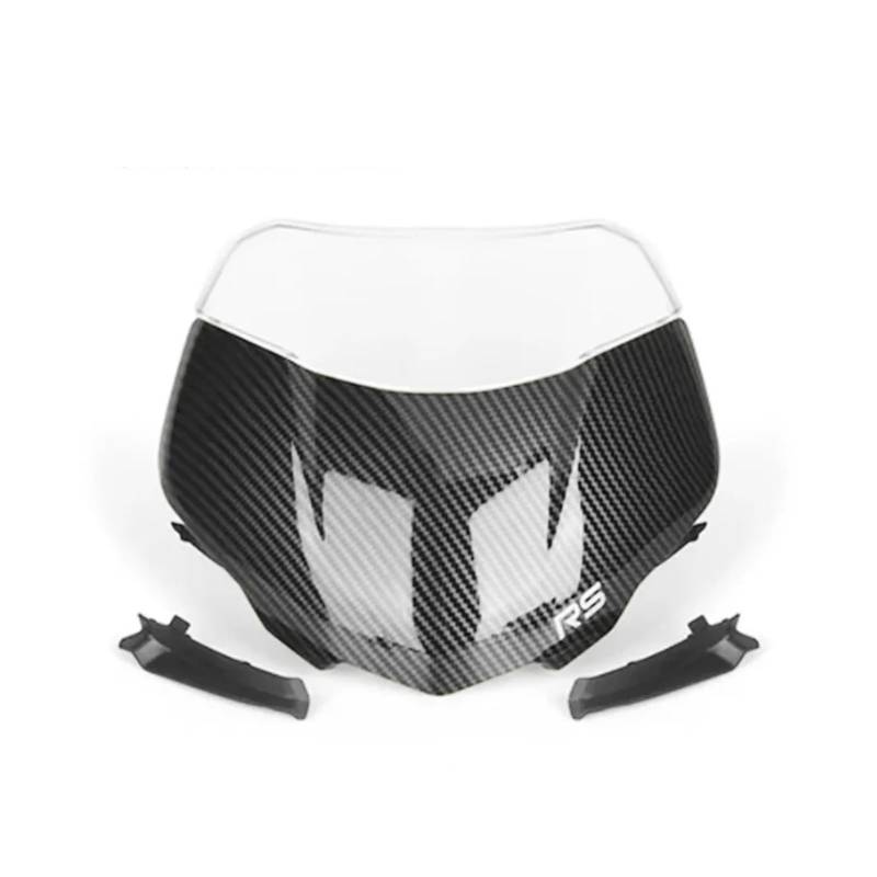 Windschutzscheibe Motorräder Für Street Triple 765RS 765 RS Moto2 2023 Motorrad Windschutzscheibe Windschutz Windabweiser Frontscheibe Schild Spoiler Verkleidung von WBFLZTYOP