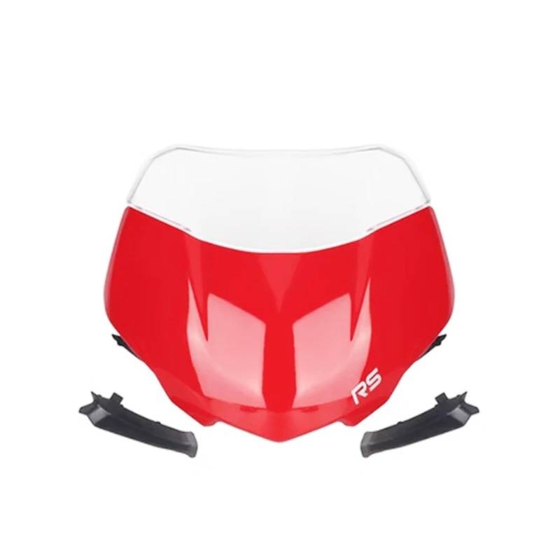 Windschutzscheibe Motorräder Für Street Triple 765RS 765 RS Moto2 2023 Motorrad Windschutzscheibe Windschutz Windabweiser Frontscheibe Schild Spoiler Verkleidung von WBFLZTYOP