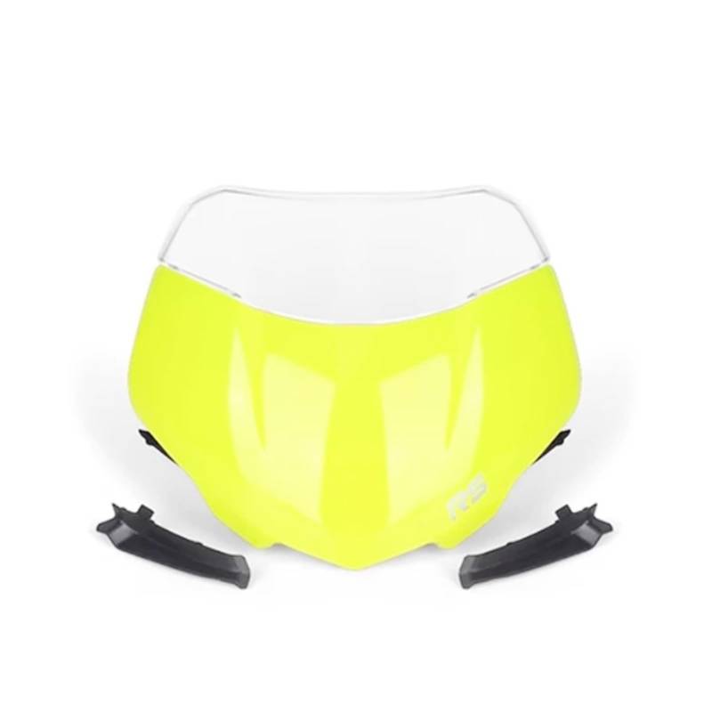 Windschutzscheibe Motorräder Für Street Triple 765RS 765 RS Moto2 2023 Motorrad Windschutzscheibe Windschutz Windabweiser Frontscheibe Schild Spoiler Verkleidung von WBFLZTYOP