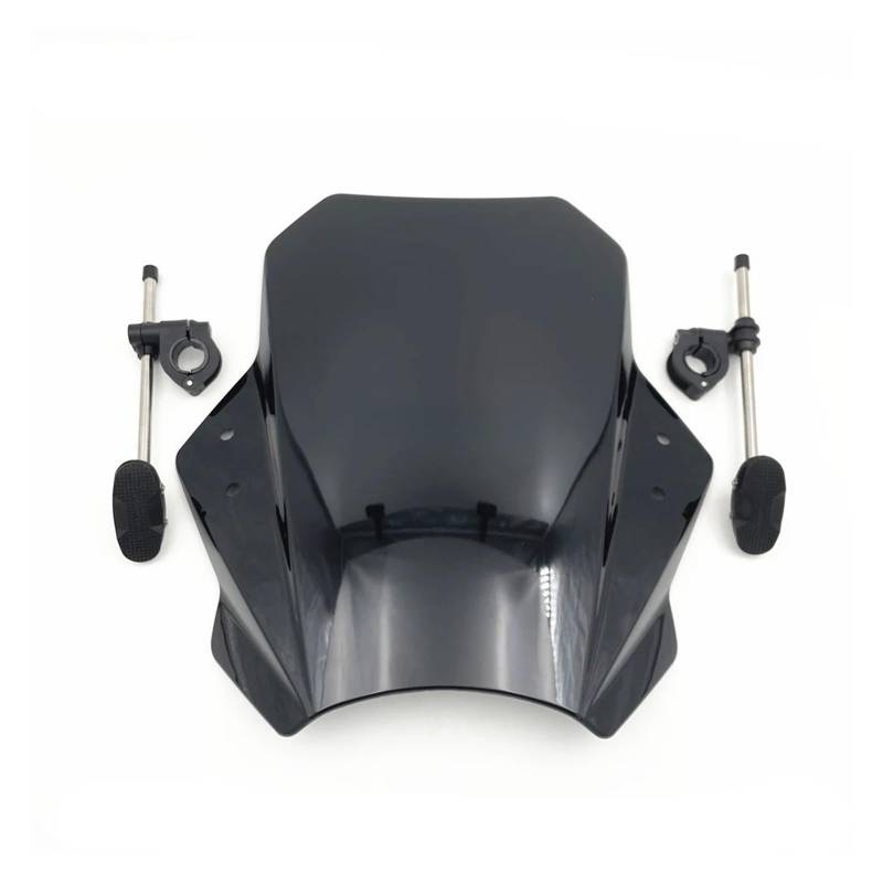 Windschutzscheibe Motorräder Für Suzuki GSX S 125 GSX S 150 GSXS 125 GSXS 150 Moto Windschutzscheibe Einstellbare Universal Windschutzscheibe Spoiler Verlängerung Deflektor von WBFLZTYOP